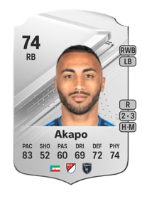 Akapo Rare 74 OVR