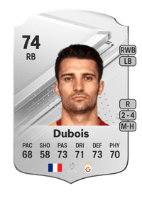 Léo Dubois Rare 74 OVR