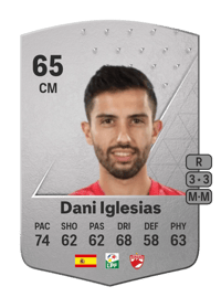 Dani Iglesias Common 65 OVR
