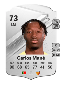 Carlos Mané Rare 73 OVR