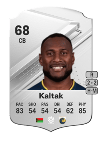 Brian Kaltak Rare 68 OVR