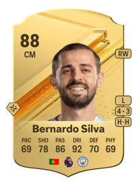 Bernardo Silva Rare 88 OVR