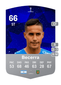 Raúl Becerra CONMEBOL Sudamericana 66 OVR