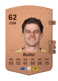 Alex Rufer Common 62 OVR