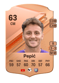 Mirnes Pepić Rare 63 OVR