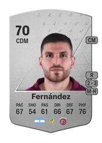 Julián Fernández Common 70 OVR