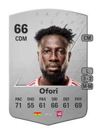 Ebenezer Ofori Common 66 OVR