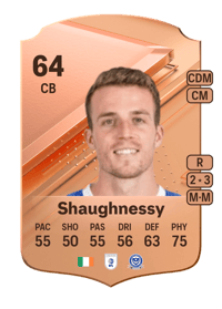 Conor Shaughnessy Rare 64 OVR