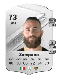 Francesco Zampano Rare 73 OVR