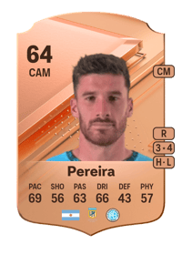 Guillermo Pereira Rare 64 OVR