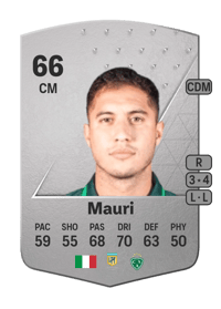 José Mauri Common 66 OVR