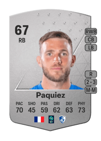 Gaëtan Paquiez Common 67 OVR