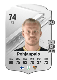 Joel Pohjanpalo Rare 74 OVR