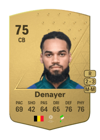 Jason Denayer Common 75 OVR