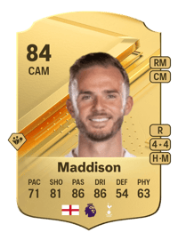James Maddison Rare 84 OVR