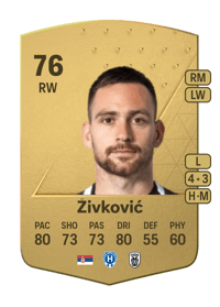 Andrija Živković Common 76 OVR