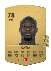 Naby Keïta Common 78 OVR
