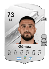 Elías Gómez Rare 73 OVR