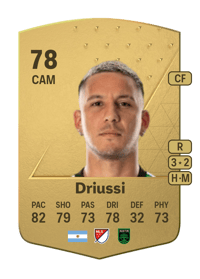 Sebastián Driussi Common 78 OVR