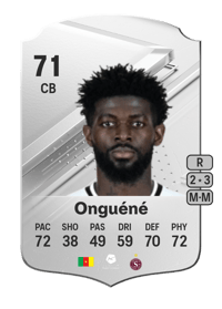 Jérôme Onguéné Rare 71 OVR