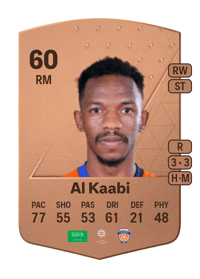 Khaled Al Kaabi Common 60 OVR