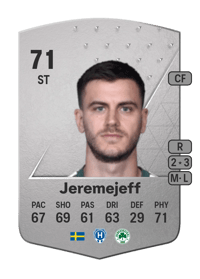 Alexander Jeremejeff Common 71 OVR