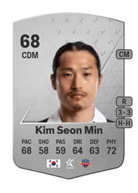 Kim Seon Min Common 68 OVR