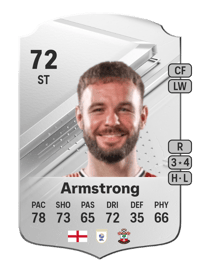 Adam Armstrong Rare 72 OVR