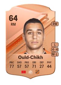 Bilal Ould-Chikh Rare 64 OVR