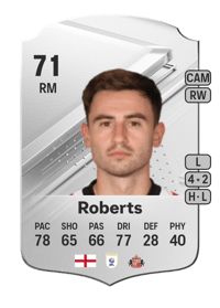 Patrick Roberts Rare 71 OVR