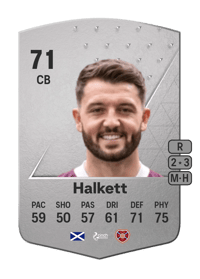 Craig Halkett Common 71 OVR