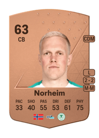 John Olav Norheim Common 63 OVR