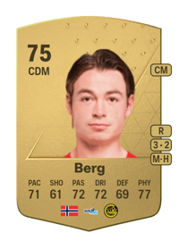 Patrick Berg Common 75 OVR