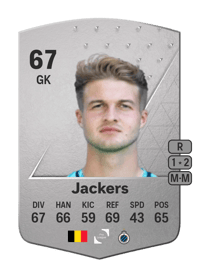 Nordin Jackers Common 67 OVR