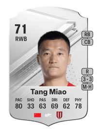 Tang Miao Rare 71 OVR