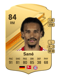 Leroy Sané Rare 84 OVR