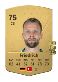Marvin Friedrich Common 75 OVR