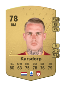 Rick Karsdorp Common 78 OVR
