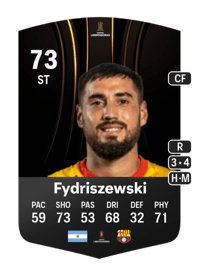 Francisco Fydriszewski CONMEBOL Libertadores 73 OVR