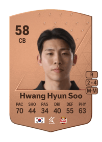 Hwang Hyun Soo Common 58 OVR