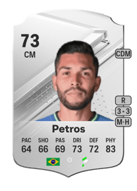 Petros Rare 73 OVR