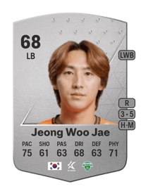 Jeong Woo Jae Common 68 OVR