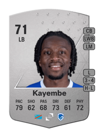 Joris Kayembe Common 71 OVR