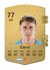 Franco Cervi Common 77 OVR