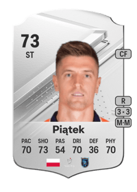 Krzysztof Piątek Rare 73 OVR