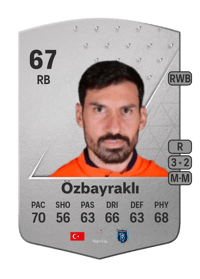 Şener Özbayraklı Common 67 OVR