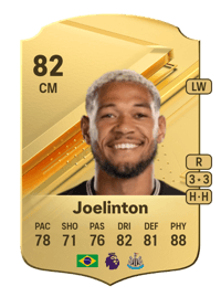 Joelinton Rare 82 OVR