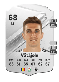 Bogdan Vătăjelu Rare 68 OVR