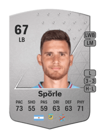 Adrían Spörle Common 67 OVR