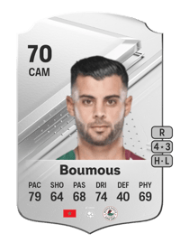 Hugo Boumous Rare 70 OVR